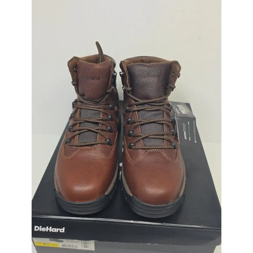 Diehard Men’s Boots Brown Oil Resistant Size 8 1/2 Med 84315 NEW IN BOX